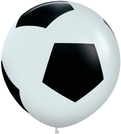 Шар большой Футбольный мяч, Белый