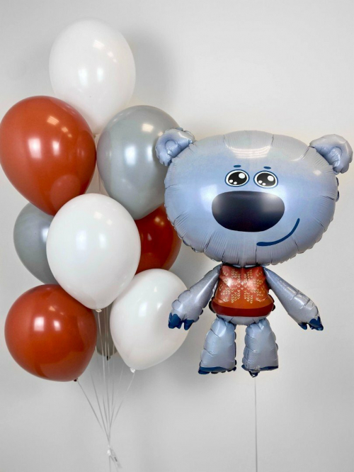 Композиция «Мишка в жилетке»