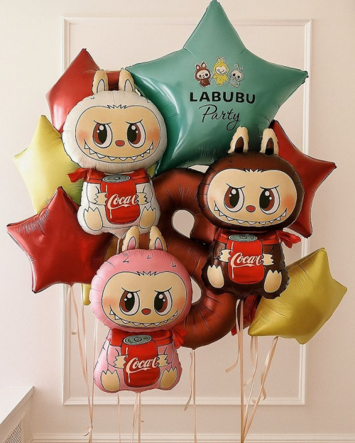 Композиция «Вечеринка у лабубу»