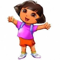 Шар Ходячая Фигура Даша,  (50/127 см) .