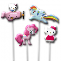 Набор воздушных шаров на палочке